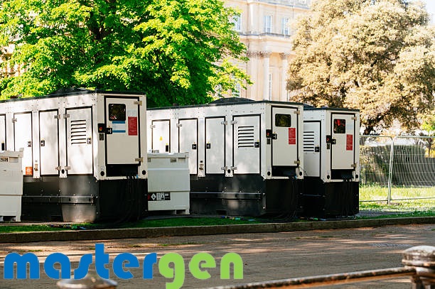 Electric generators in a city